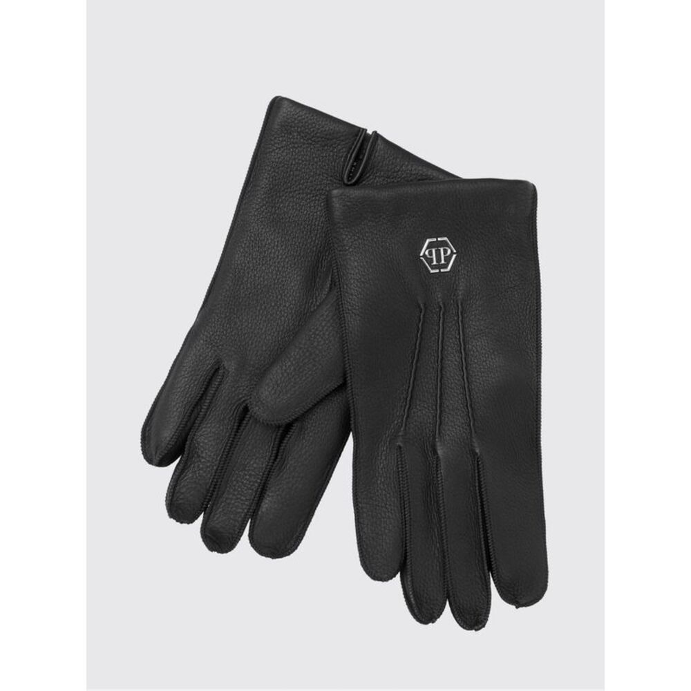 Philipp Plein Gloves Men Black